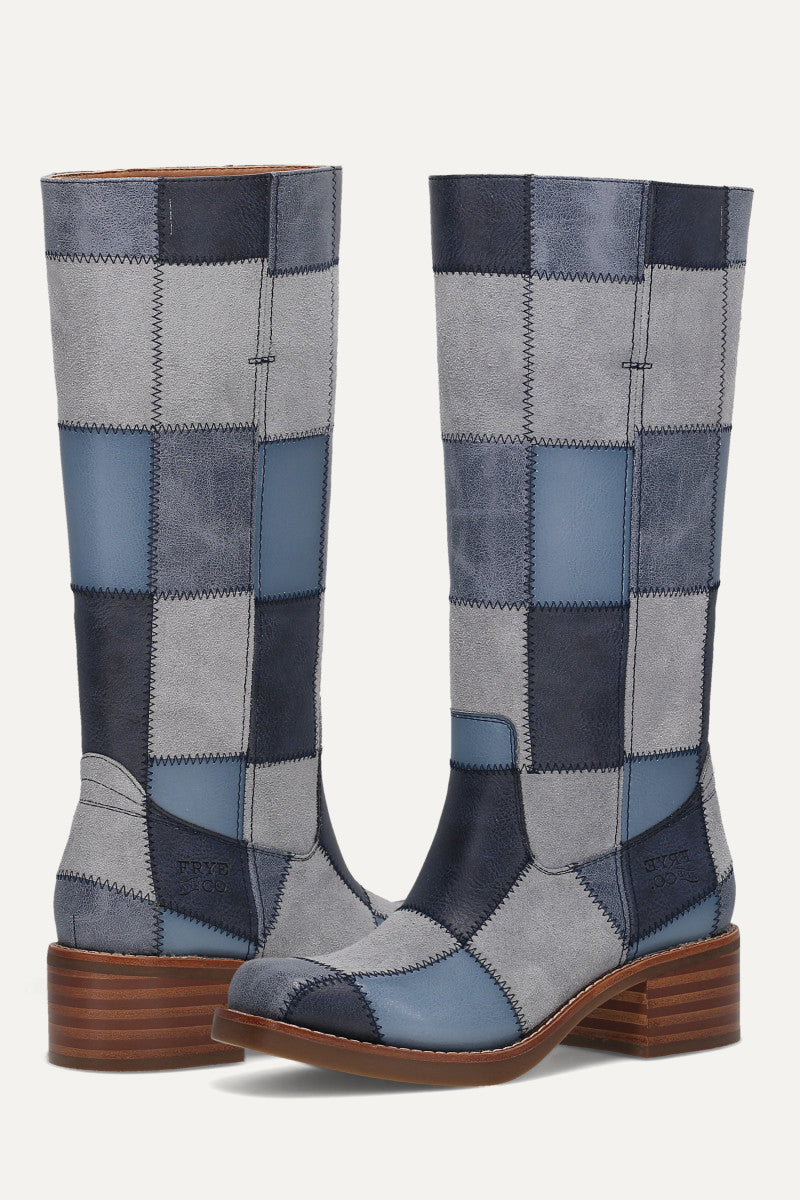 Miranda Patchwork - Denim Patchwork - Pair