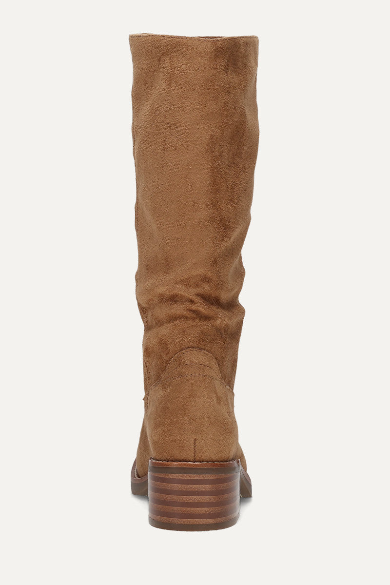 Miranda Slouch - Teakwood - Back