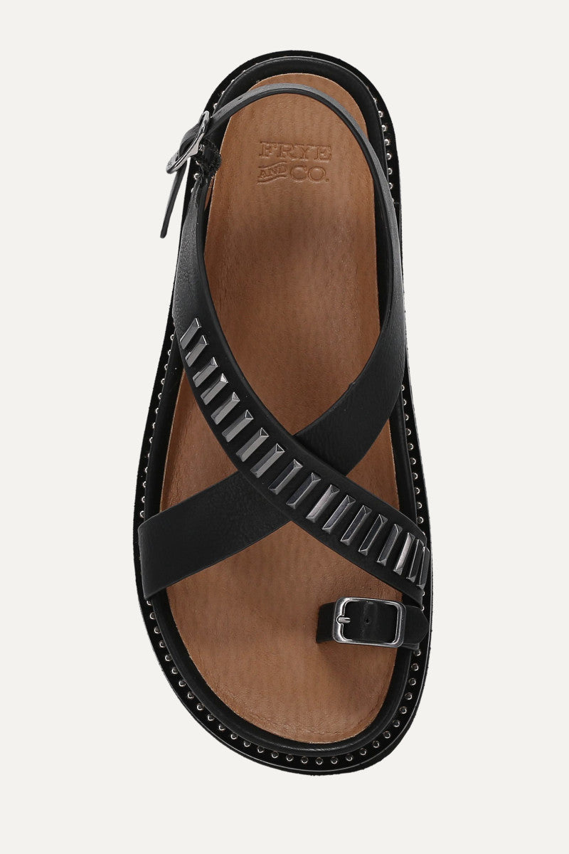 Ramblyn Cross Strap - Black - Top Down