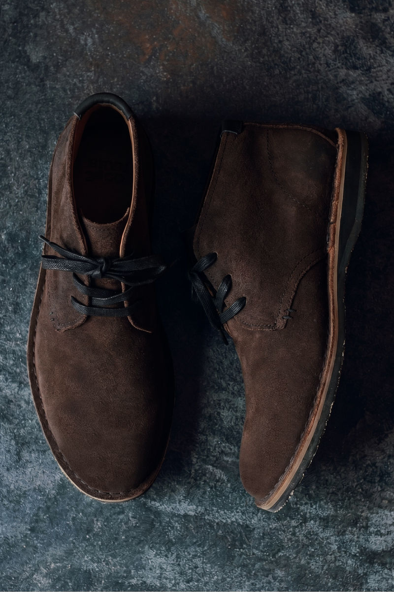 Stanton Chukka - Dark Walnut - Outside