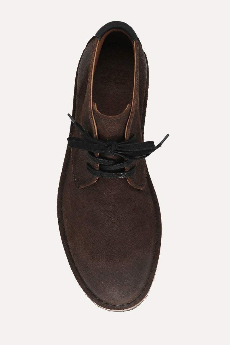 Stanton Chukka - Dark Walnut - Top Down