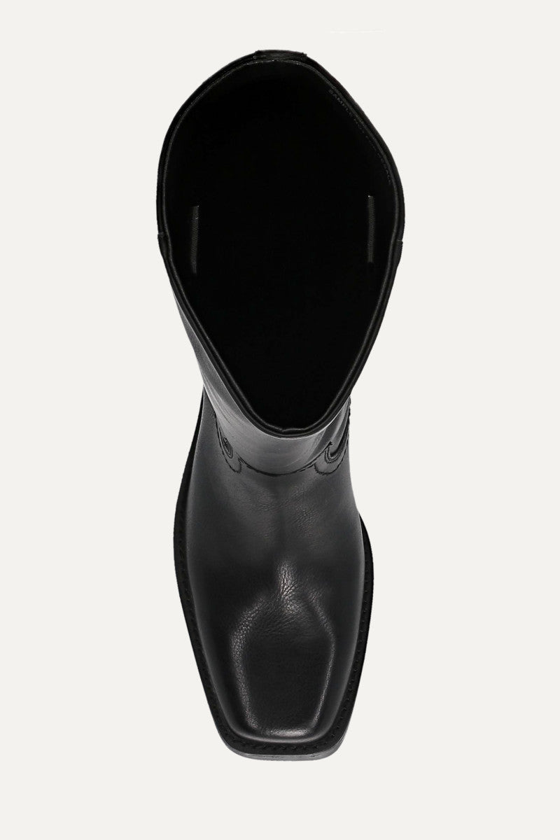 Tessy Tall - Black - Top Down