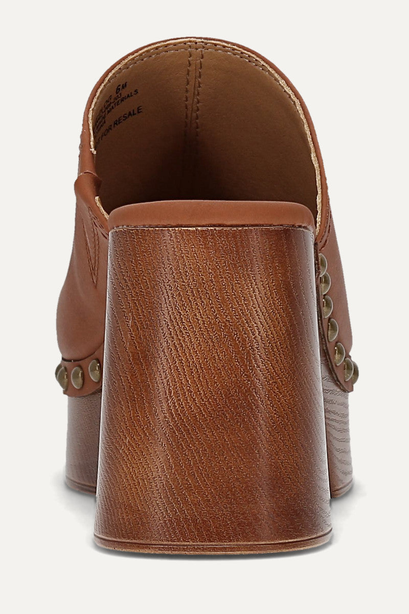 Wylie Clog - Saddle - Back