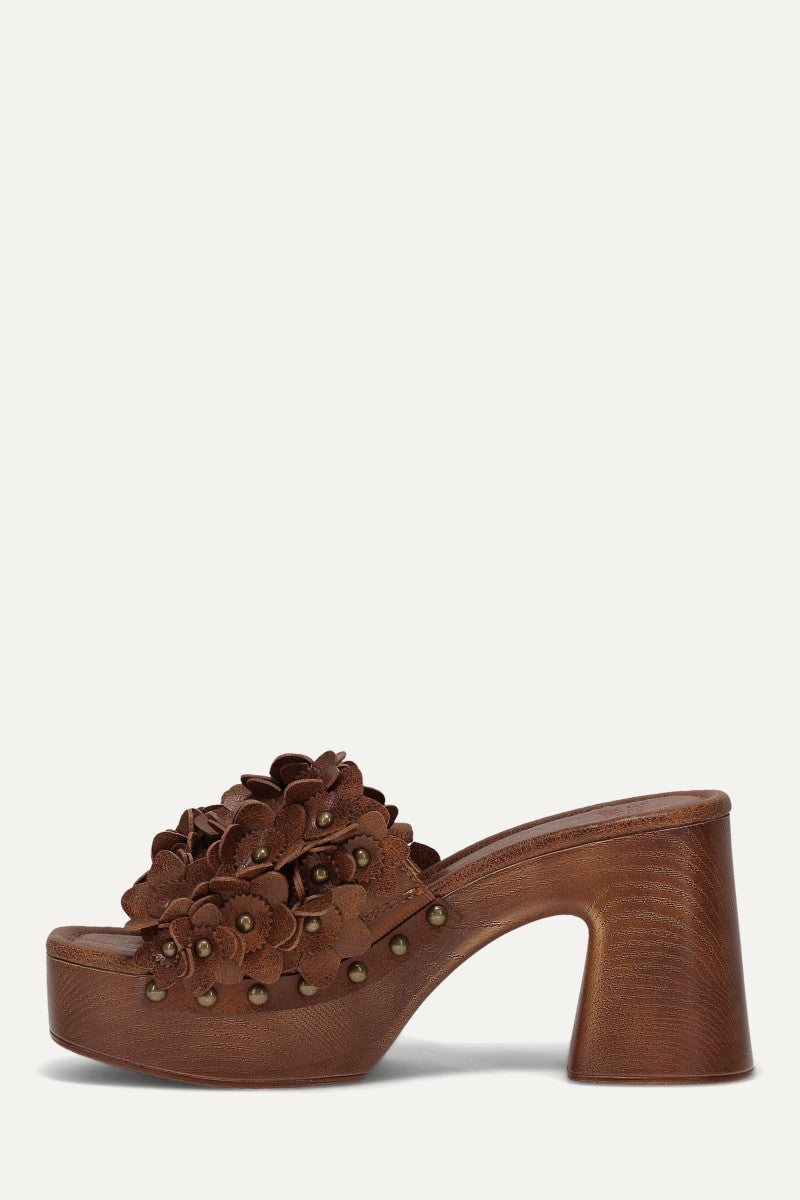 Wylie Flower Slide - Auburn - Inside