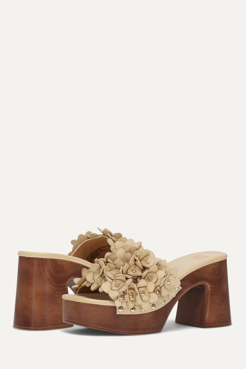 Wylie Flower Slide - Butter - Pair