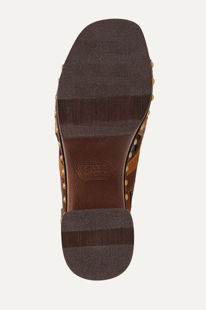Wylie Patchwork - Mixed Cognac - Sole